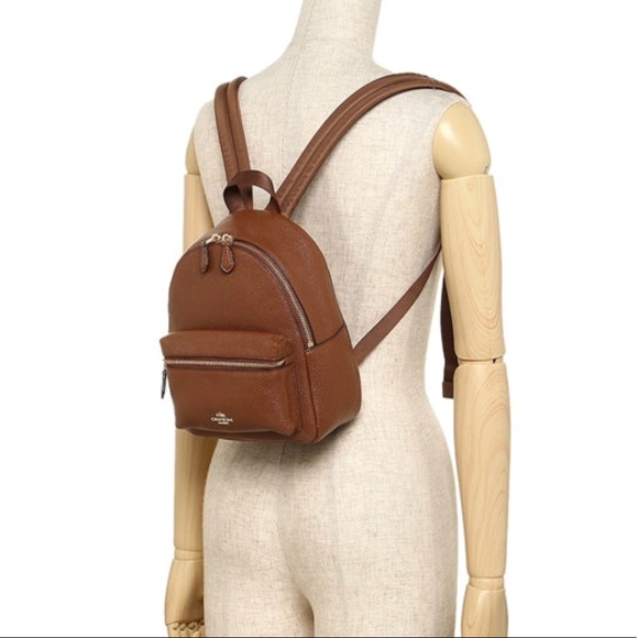 Coach brown small backpack - Picture 2 of 8